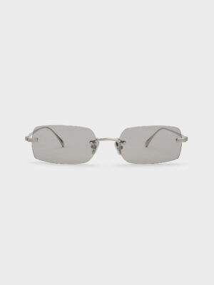 Charles & Keith - Easton Rimless Rectangular Sunglasses