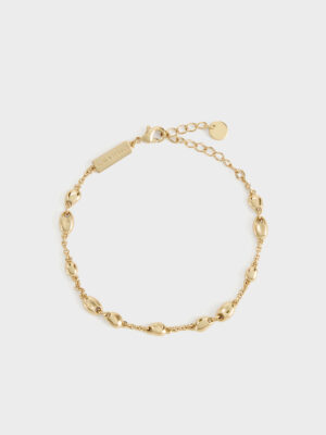Charles & Keith - Donora Sculptural-Bead Chain Bracelet