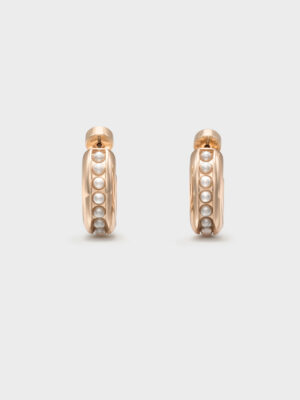 Charles & Keith - Pearl Open-Hoop Earrings