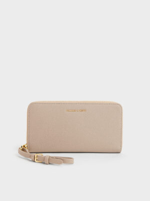 Charles & Keith - Chance Zip-Around Long Wallet