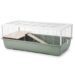 Hamster & Rat Cage Grosvenor XL 100x54x39cm - Green/White | Little Friends