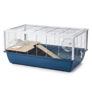 Hamster & Rat Cage Grosvenor 78x48x36cm - Blue/White | Little Friends