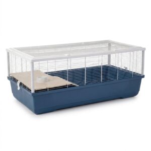 Hamster & Rat Cage Grosvenor XL 100x54x39cm - Blue/White | Little Friends