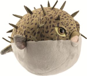 PetJes 990955 Ocean Friends Puffer Fish Plush Soft Toy