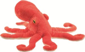 PetJes 990973 Ocean Friends Octopus Red Plush Soft Toy