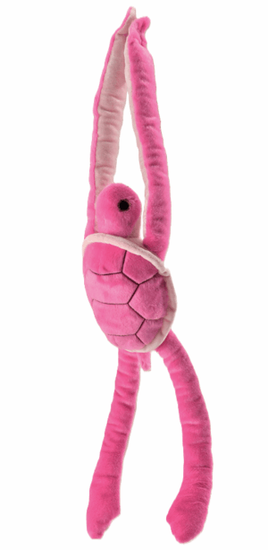 PetJes 992192 Wild Hangers Turtle Pink Plush Soft Toy