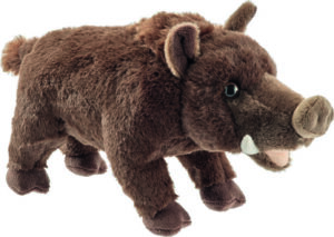 PetJes 993013 Nature Friends Wild Boar Brown Plush Soft Toy