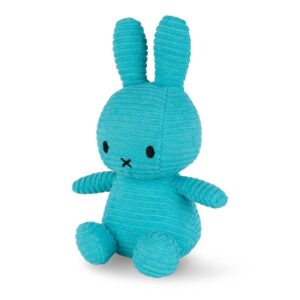 Bon Ton Toys 24182681 Miffy Corduroy ECO Teal Limited Edition Plush Toy
