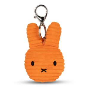 Bon Ton Toys 24004500 Miffy Flat Corduroy ECO Orange Keychain