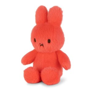 Bon Ton Toys 24318123 Miffy Fuzzy ECO Bright Coral Pink Soft Plush Toy