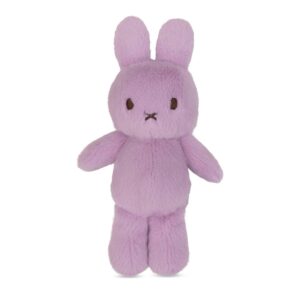 Bon Ton Toys 24318604 Miffy Fuzzy ECO Lilac Soft Plush Toy