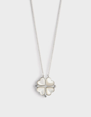 CHARLES & KEITH - Annalise Clover Heart Necklace