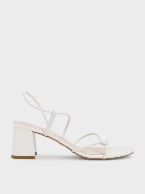 CHARLES & KEITH - Meadow Strappy Block Heel Sandals
