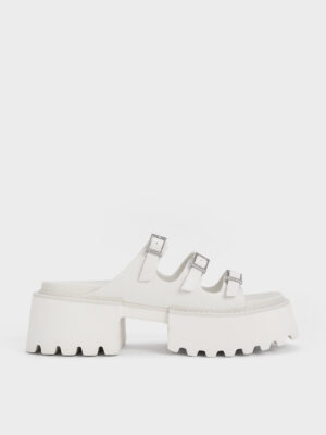 CHARLES & KEITH - Nadine Triple-Strap Platform Sandals