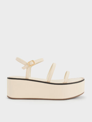 CHARLES & KEITH - Strappy Flatform Wedge Sandals