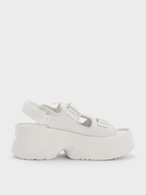 CHARLES & KEITH - Flatform Sports Sandals