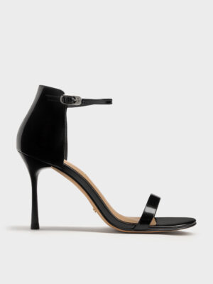CHARLES & KEITH - Kyra Leather Stiletto Sandals