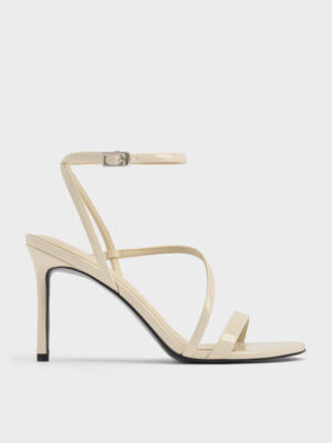 CHARLES & KEITH - Andricia Patent Strappy Stiletto Sandals
