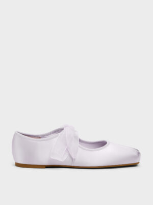 CHARLES & KEITH - Camila Satin Mary Jane Flats