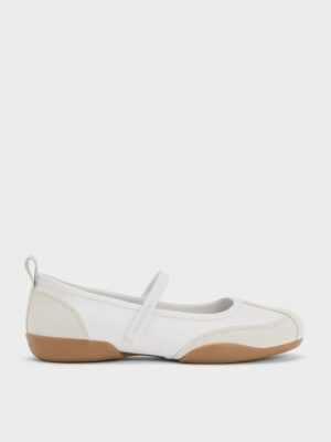 CHARLES & KEITH - Louise Two-Tone Mary Jane Sneakers