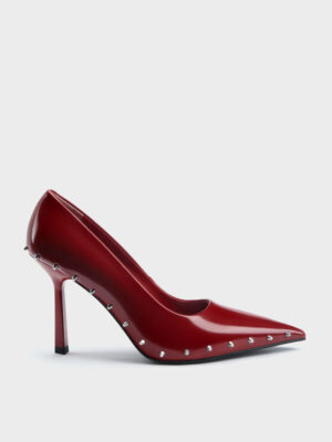 CHARLES & KEITH - Coralie Studded Pointed Pumps