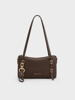 CHARLES & KEITH - Mini Levy Nylon Shoulder Bag