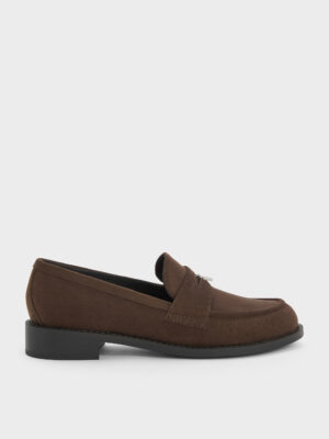 CHARLES & KEITH - Griselda Faux Suede Loafers