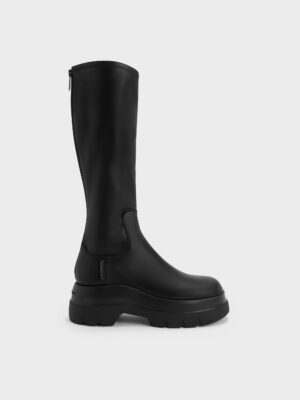CHARLES & KEITH - Leoi Chunky Knee-High Boots