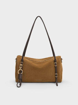 CHARLES & KEITH - Levy Two-Tone Shoulder Bag