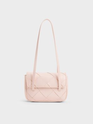 CHARLES & KEITH - Maribel Woven Shoulder Bag
