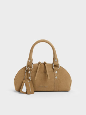 CHARLES & KEITH - Tatiana Studded Bowling Bag
