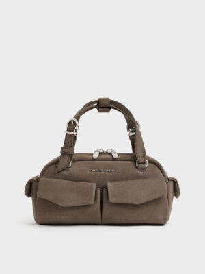 CHARLES & KEITH - Rachel Multi-Pocket Bowling Bag