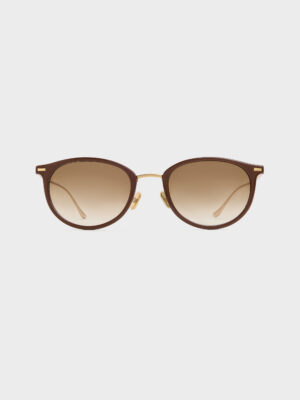 CHARLES & KEITH - Minnow Metal-Rim Round Sunglasses