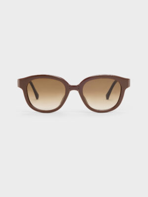 CHARLES & KEITH - Brea Round Sunglasses