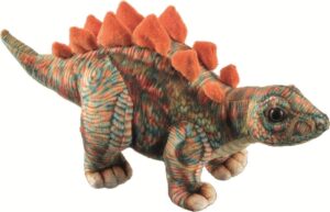 PetJes 990792 Dinos Stegosaurus Green/Orange Plush Soft Toy