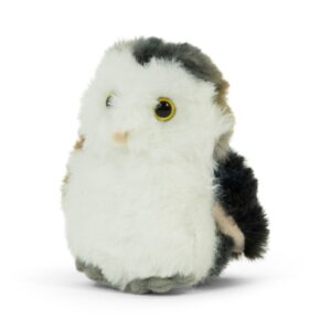 Living Nature AN518 Smols Patterned Barn Owl Brown Soft Plush Toy