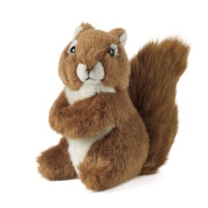 Living Nature AN48 Red Squirrel Medium (13cm) Red-Brown Soft Plush Toy