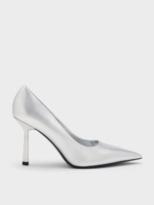 CHARLES & KEITH - Metallic Pointed-Toe Pumps