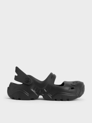 CHARLES & KEITH - Cut-Out Sports Sandals