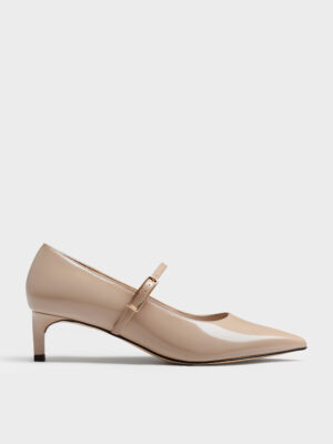 CHARLES & KEITH - Luciana Patent Mary Jane Pumps
