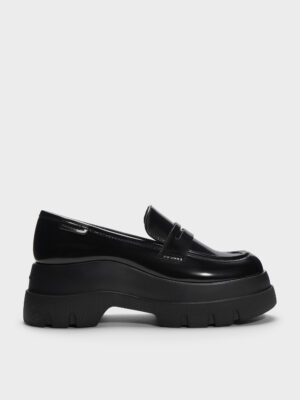 CHARLES & KEITH - Leoi Platform Penny Loafers