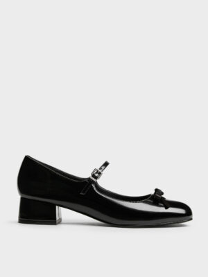CHARLES & KEITH - Kelis Rose-Bow Mary Jane Pumps