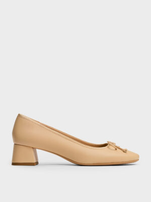 CHARLES & KEITH - Bow Ballet Pumps