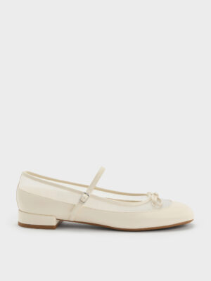 CHARLES & KEITH - Mulligan Mesh Mary Janes