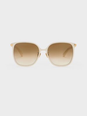 CHARLES & KEITH - Ophelia Square Sunglasses