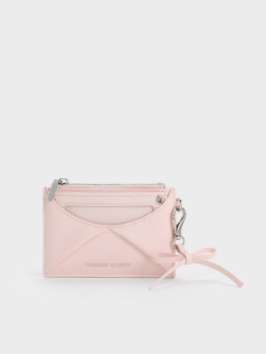 CHARLES & KEITH - Hazel Bow Panelled Card Holder