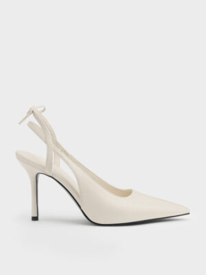 CHARLES & KEITH - Back-Bow Slingback Pumps
