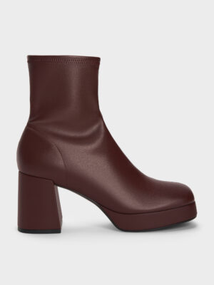 CHARLES & KEITH - Platform Ankle Boots