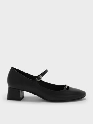 CHARLES & KEITH - Shila Chain Mary Jane Pumps