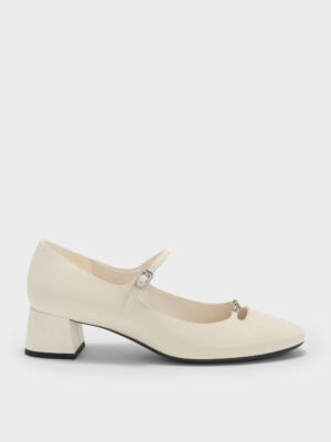 CHARLES & KEITH - Shila Chain Mary Jane Pumps
